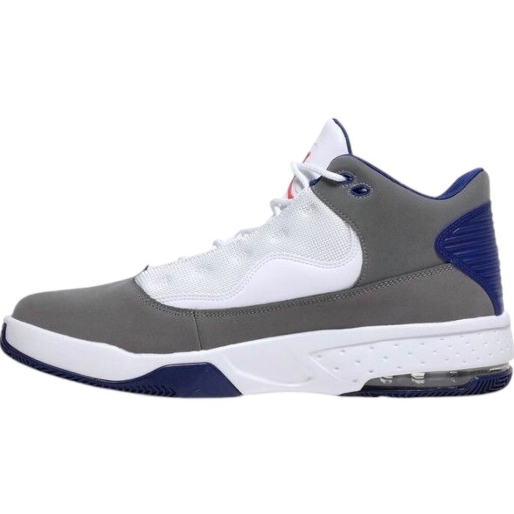 Air Jordan Max Aura 2 Mens Basketball Shoes Grey/Red/White CK6636 004 (NEW) - Picture 4 of 8